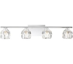 Quoizel RGA8604C Regalia Vanity, 4-Light 160 Total Watts, Polished Chrome - £346.65 GBP