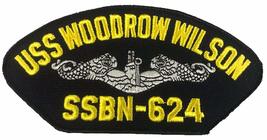 USS Woodrow Wilson SSBN-624 Ship Patch - Great Color - Veteran Owned Business - £9.89 GBP