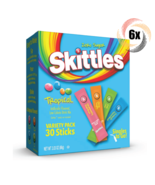 6x Packs Skittles Variety Tropical Drink Mix Singles | 30 Sticks Each | ... - $58.15 CAD