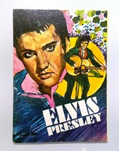 Elvis Presley ✱ Vtg Beautiful Music Pop Star Rare Sticker Brazil 1972 - £35.37 GBP
