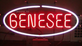 New Genesee Beer Lamp Light Neon Sign 24&quot;x20&quot; - £199.83 GBP