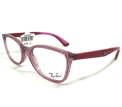 Ray-Ban Kids Eyeglasses Frames RB1586 3777 Red Pink Square Full Rim 47-16-130 - £40.94 GBP