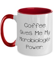 Unique Idea Microbiologist Two Tone 11oz Mug, Coffee, Gifts For Men Women, Prese - £15.60 GBP