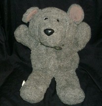 Vtg 1986 Gray Mouse / Teddy Bear Graphics International Stuffed Animal Plush Toy - £26.14 GBP