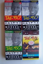 Tae-Bo Workout VHS Tape Set Lot - £16.20 GBP