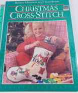 Christmas Cross Stitch Better Homes and Gardens Book 1987 Patterns Nativ... - £6.23 GBP