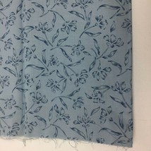 1/2 Yd  Blue Floral Quilting Fabric - £7.18 GBP