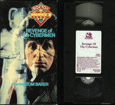 Doctor Who The Revenge Of The Cyberman Tom Baker Vhs Playhouse Video - £19.99 GBP