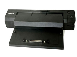 Dell PR02X E-Port Plus II Laptop Docking Station Port Replicator Black w/Adapter - £30.27 GBP