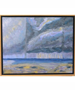 &quot;Storm Clouds&quot; By Susan Soffer Cohn Acrylic Painting on Canvas 17 1/2&quot;x2... - $23,093.66 MXN