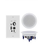 Herdio 5.25” 2-Way Full Range 300watt Amp With Wall Control Deep Bass Sound - €68,54 EUR