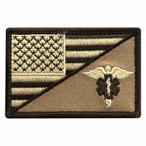 EMT USA Flag Medic EMS Tactical Patch [Hook Fastener 3.0 X 2.0 MFP1] - £5.38 GBP