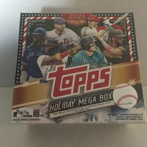 New 2021 Topps MLB Holiday Mega Box - 100 Cards - £37.49 GBP