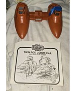 Star Wars 1980 Kenner Cloud Car Twin Pod Ship W/ Instructions Parts Restore - $74.79