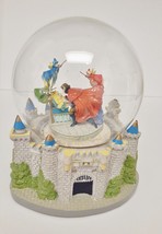 Vtg Disney Sleeping Beauty Musical Snow Globe Once Upon A Dream Distressed Rare - £100.53 GBP