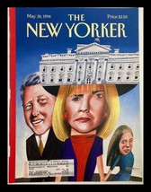 COVER ONLY The New Yorker May 30 1994 The Clintons by Mark Ulriksen - £9.79 GBP