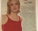 1999 Erin Torpey Magazine Article 1 page One Life To Live - £6.21 GBP
