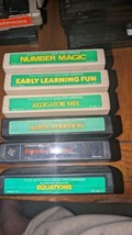 TI-99 4a Command Module Cartridges Lot of 6 equations number magic etc. ... - $39.59