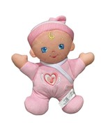 Fisher Price First Baby Doll Soft Plush Toy Hug n Giggle Pink Coos Laugh... - £8.45 GBP