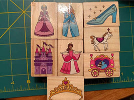 Princess Rubber Stamp Set #28 - $116.76 MXN