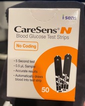 CareSens N Blood Glucose Test Strips 50 ct - Only for CareSens N Family ... - $13.01