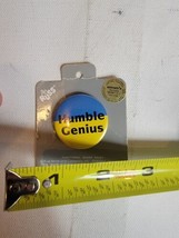 Retro Vintage Pinback Button VTG Humble Genius Russ Berrie - £6.69 GBP