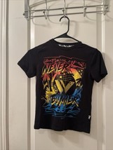 Shaun White Boys Short Sleeve T-Shirt Graphic Size S Black - $21.34