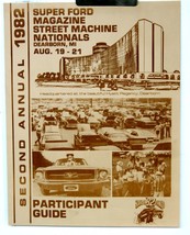 1982 Super Ford Magazine Street Machine Nationals Guide Brochure	4991 - £12.65 GBP