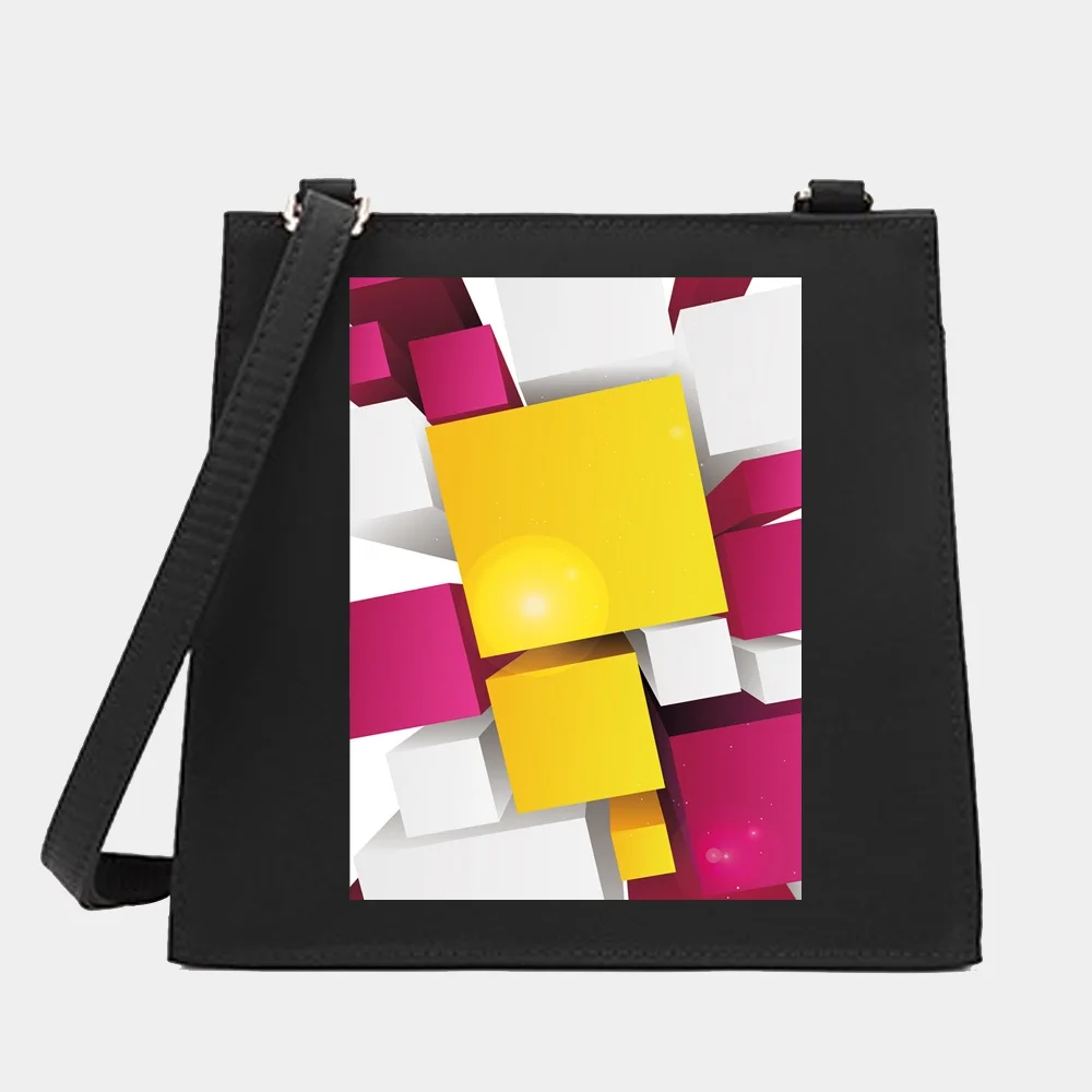 En shoulder messenger small square bags trendy 3d series pattern designer commute purse thumb200