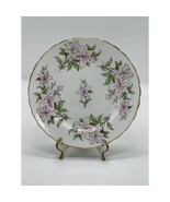 Royal Chelsea England Bone China Salad 8&quot; Plate Iris Floral Luncheon Vin... - $472.22 MXN