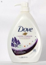 Dove Lavender &amp; Chamomile Go Fresh Body Wash 33.8 Fl Oz - £20.49 GBP