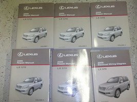 2009 Lexus LX570 LX 570 Servizio Negozio Riparazione Manuale Set Factory - £889.15 GBP