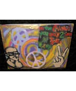 TONY B CONSCIOUS Original Canvas Venice Beach Peace Hip Hop 2011 Signed - £624.06 GBP