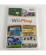 Nintendo Wii Play Video Game Billiards Fishing Shooting Range 2007 Case ... - €12,69 EUR