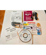 PENTAX OPTIO W30 DIGITAL CAMERA OWNERS  MANUAL software and cables - £11.62 GBP