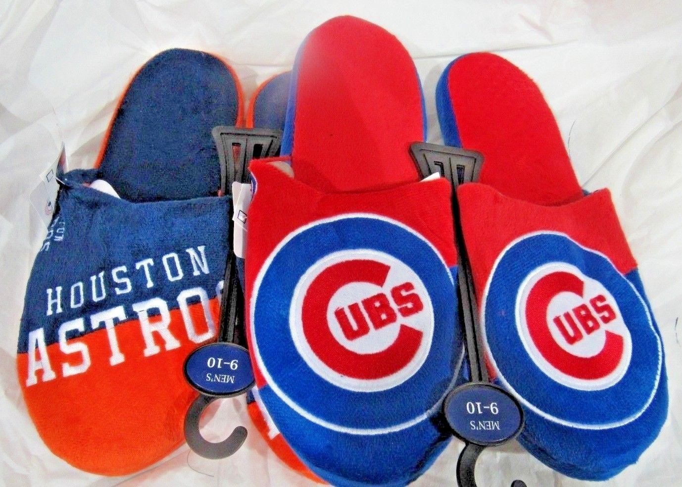 MLB Colorblock Slippers by Forever Collectibles -Select- Team THEN Size Below - $26.95