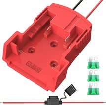 Power Wheels Adapter For Milwaukee Battery M18, 18V Power Wheels Battery, Red - $29.99