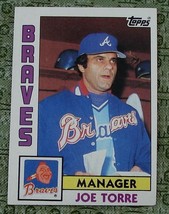Joe Torre, Braves,  1984  #502 Topps  Baseball Card GDC - GREAT CARD - £2.32 GBP