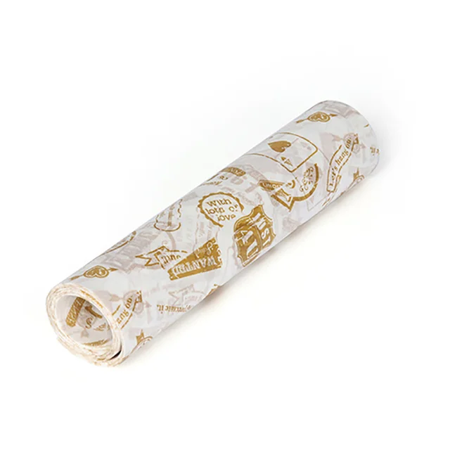 50Pcs/Lot Wax Paper Food Wrappers Wrapping Paper Food Grade Parchment - ... - £8.64 GBP