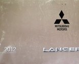 2012 Mitsubishi Lancer Owners Manual Guide Book [Paperback] unknown author - £26.40 GBP