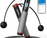 Smart Skipping Rope With Counter, Adjustable Jump Ropes For Fitness, Ski... - $55.99