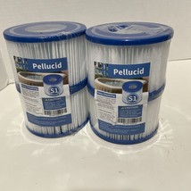2 Pk Pellucid S1 Easy Cleaning Advanced Trilobal Fabric 4.25”Outer Dia.17/8”Open - £4.66 GBP