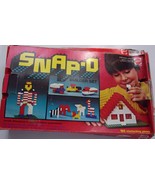 Vintage Mattel Snap-O Bricks Builder Set 1977 - $14.99