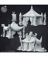 3D Printed Cast n Play - Tournament Tents 28mm 32mm D&amp;D - $554.91 MXN+