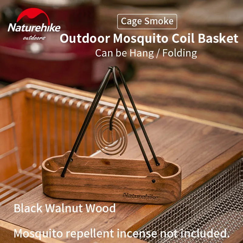 Naturehike Foldable Luxury Tool Basket Camping Mosquito Repellent Incense Hook - £34.34 GBP