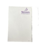 Nexium Pharmaceutical Drug Rep Advertising Sticky Large Post It Note Pad... - $9.93