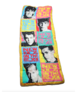 Vintage 90s Spell Out NKOB New Kids On the Block Band Sleeping Bag Blanket - £47.20 GBP