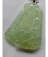 Glassy Ice Clear Natural Burma Jadeite Jade Enlightenment Pendant # 38.2... - $29,341.82 MXN