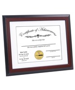 Mahogany Diploma Frame w/Mat - $55.48 CAD+