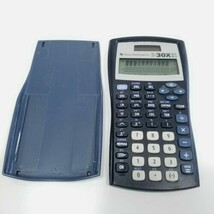 Texas Instruments Solar Scientific Calculator TI-30 XIIS Solar Blue w/ Case - $12.86